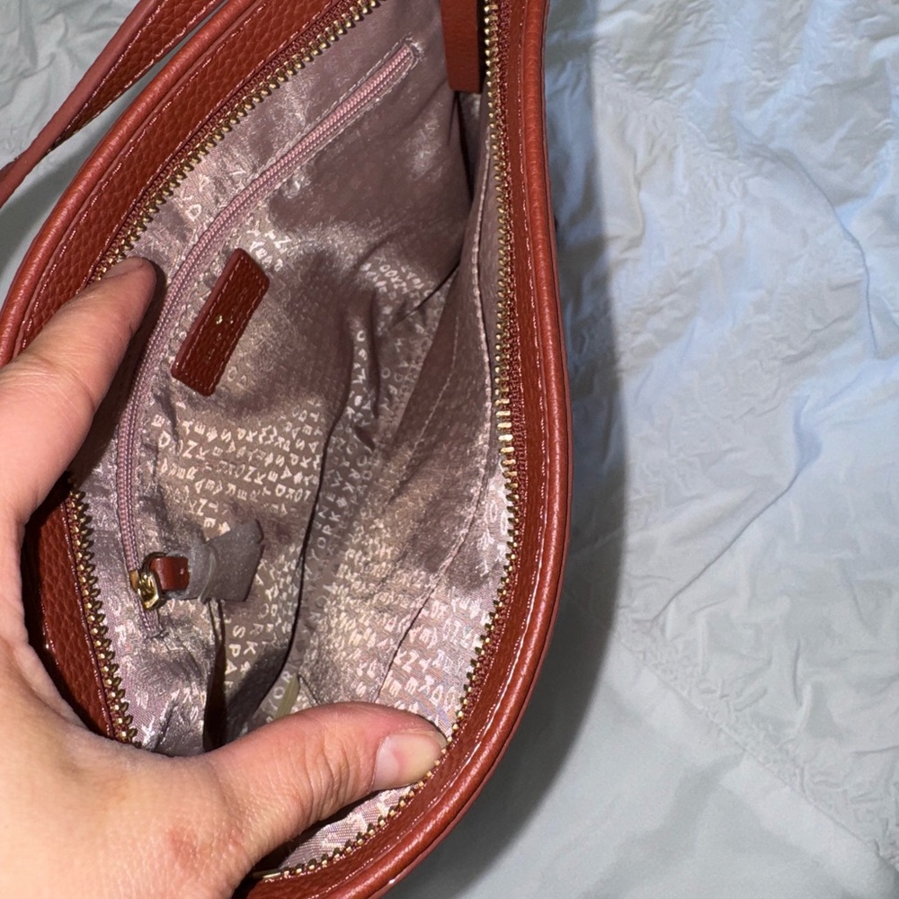 Kate Spade Reddish Brown Leather Crossbody Bag - Chester Street Dessi NWT - Picture 4 of 13